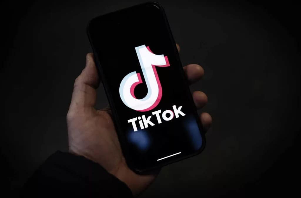 Tiktok Logo on phone