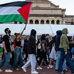 Columbia University Protest in October 2023