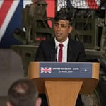 Rishi Sunak vowing to increase defence budget to 2.5% by 2030